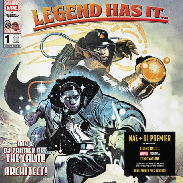 NAS "LIGHT-YEARS" (2LP/MARVEL VARIANT VINYL)