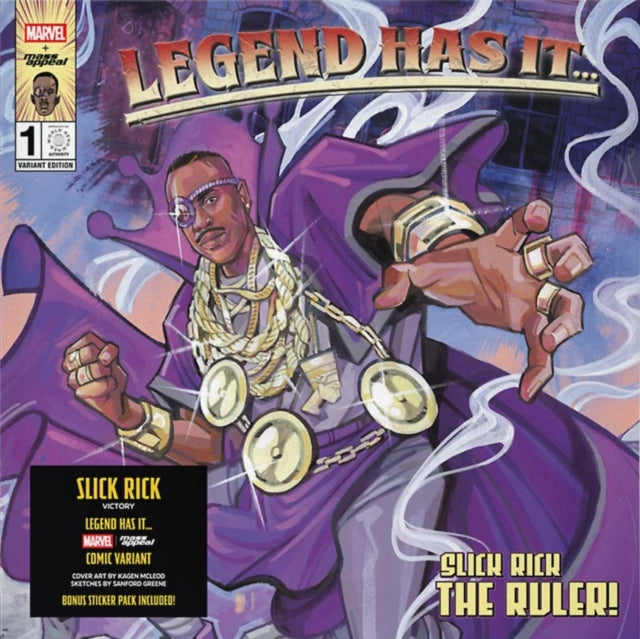 SLICK RICK "VICTORY" (MARVEL VARIANT VINYL) LP