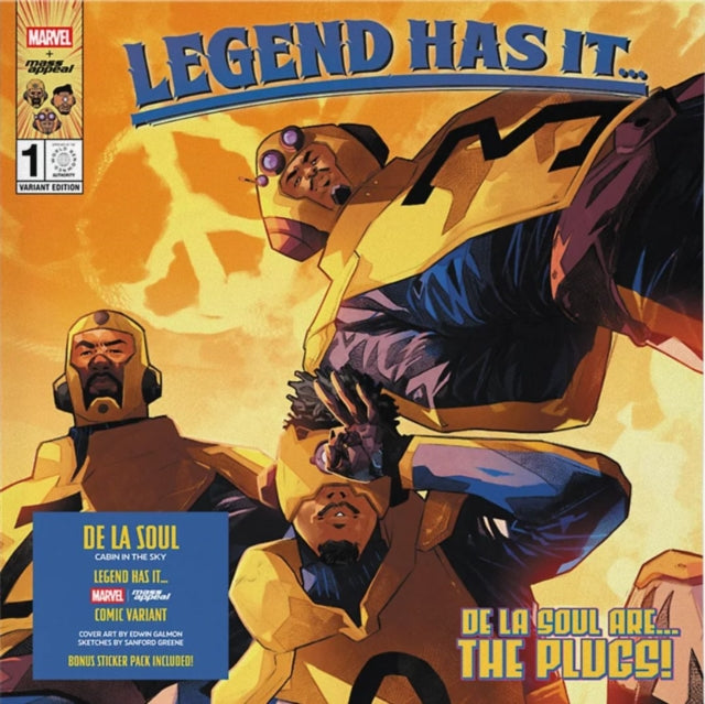 DE LA SOUL "CABIN IN THE SKY" (MARVEL VARIANT VINYL/2LP)