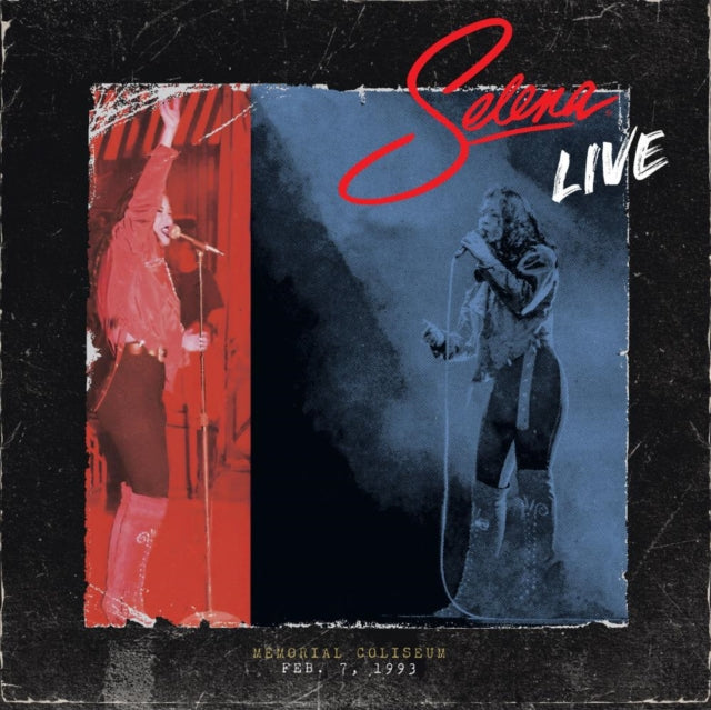 SELENA "SELENA LIVE" (REMASTERED 2026) (2LP/PICTURE DISC)