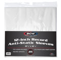 BCW "12 INCH ANTI-STATIC INNER SLEEVES" (100CT)