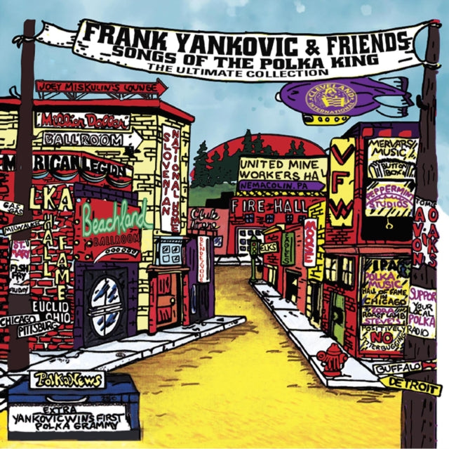 FRANK YANKOVIC & FRIENDS: "SONGS OF THE POLKA KING" (THE ULTIMATE COLLECTION) 2LP