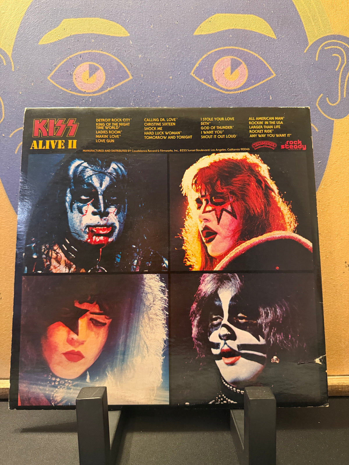 Kiss “Alive II” 2LP 1977 Casablanca ‎NBLP-7076-2 Gatefold