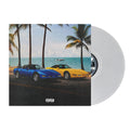 CURREN$Y, WIZ KHALIFA & HARRY FRAUD “ROOFLESS RECORDS FOR DROP TOPS” (METALLIC CLEAR LP) *PRE-ORDER*