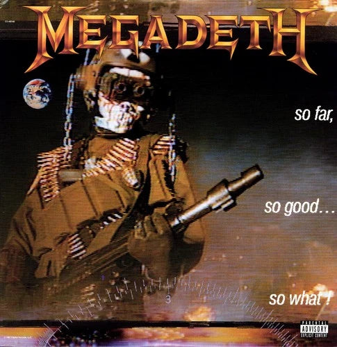 Megadeth "SO FAR SO GOOD SO WHAT" LP