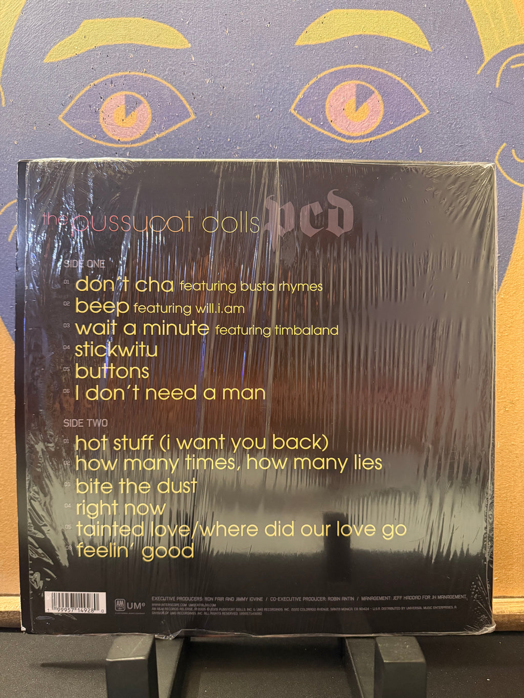 Pussy Cat Dolls “PCD” Lava lamp pink Vinyl LP