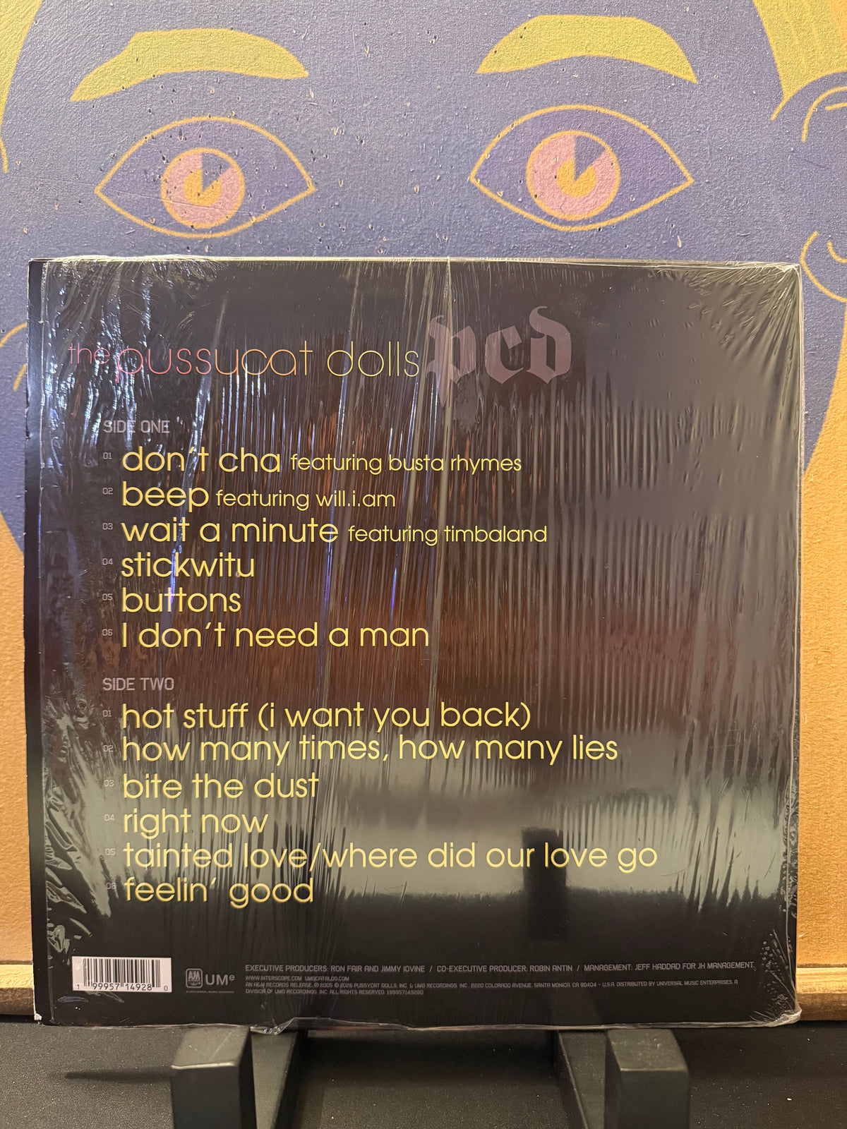 Pussy Cat Dolls “PCD” Lava lamp pink Vinyl LP