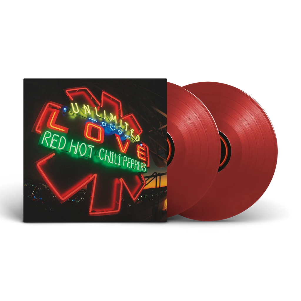 Red Hot Chili Peppers “Unlimited Love” Store Exclusive Ruby Vinyl 2LP