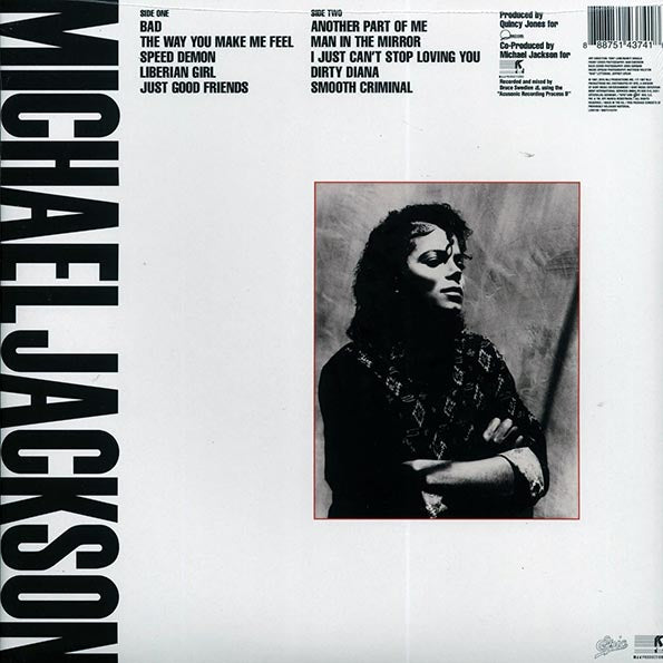 Michael Jackson “Bad” Album