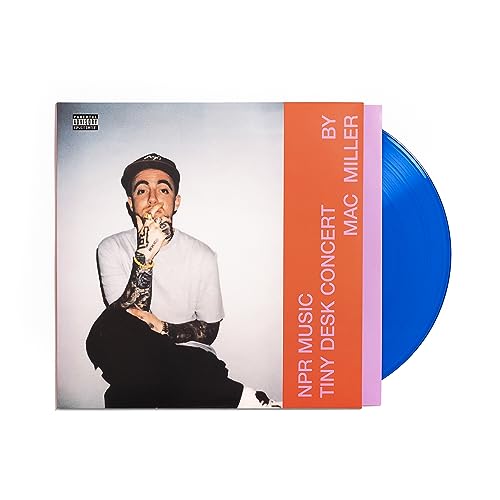 Mac Miller "NPR MUSIC TINY DESK CONCERT" (TRANSLUCENT BLUE VINYL) (B-SIDE ETCHING)
