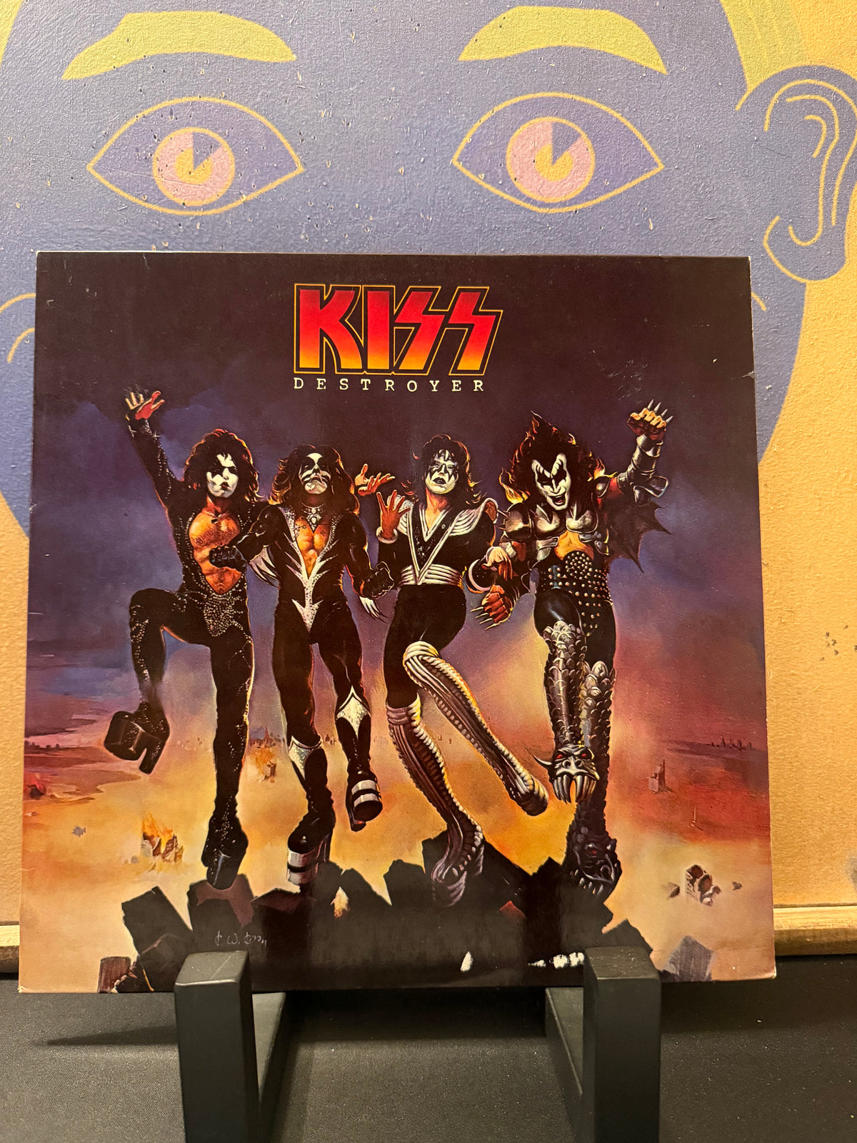 Kiss “Destroyer” 1977 Early Bellaphon version NB7005 z