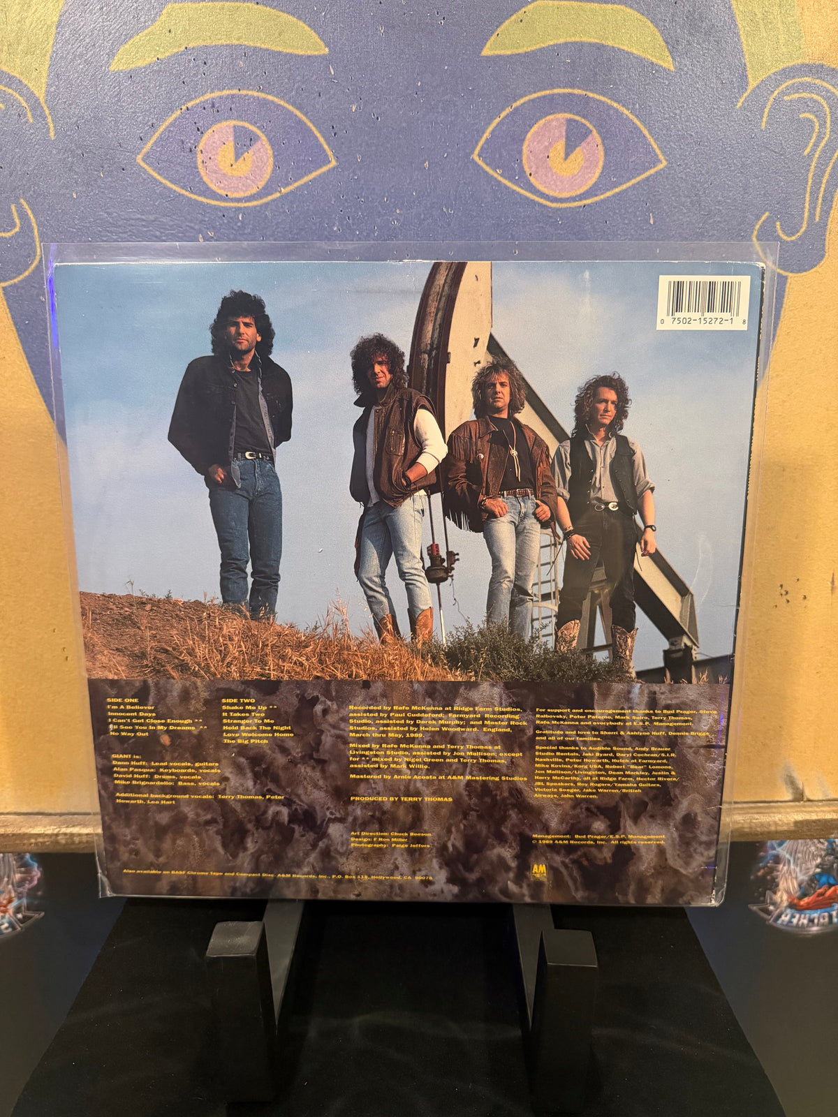 Giant “Last of the Runaways” LP 1988 press
