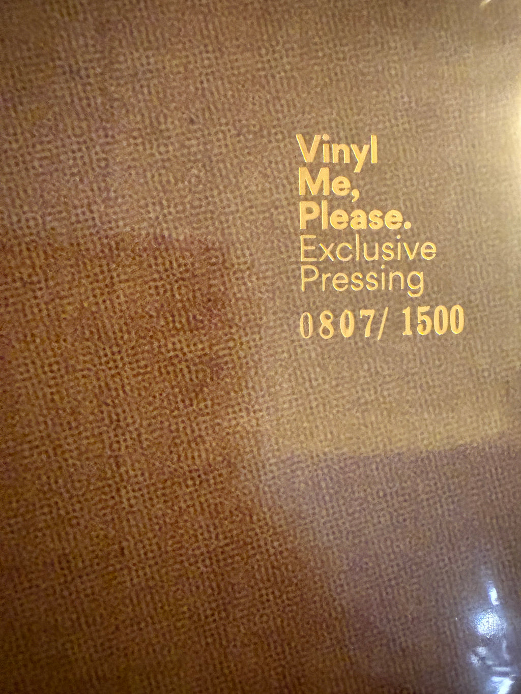 Freddie Gibbs “ALFREDO” Vinyl Me, Please 807/1500