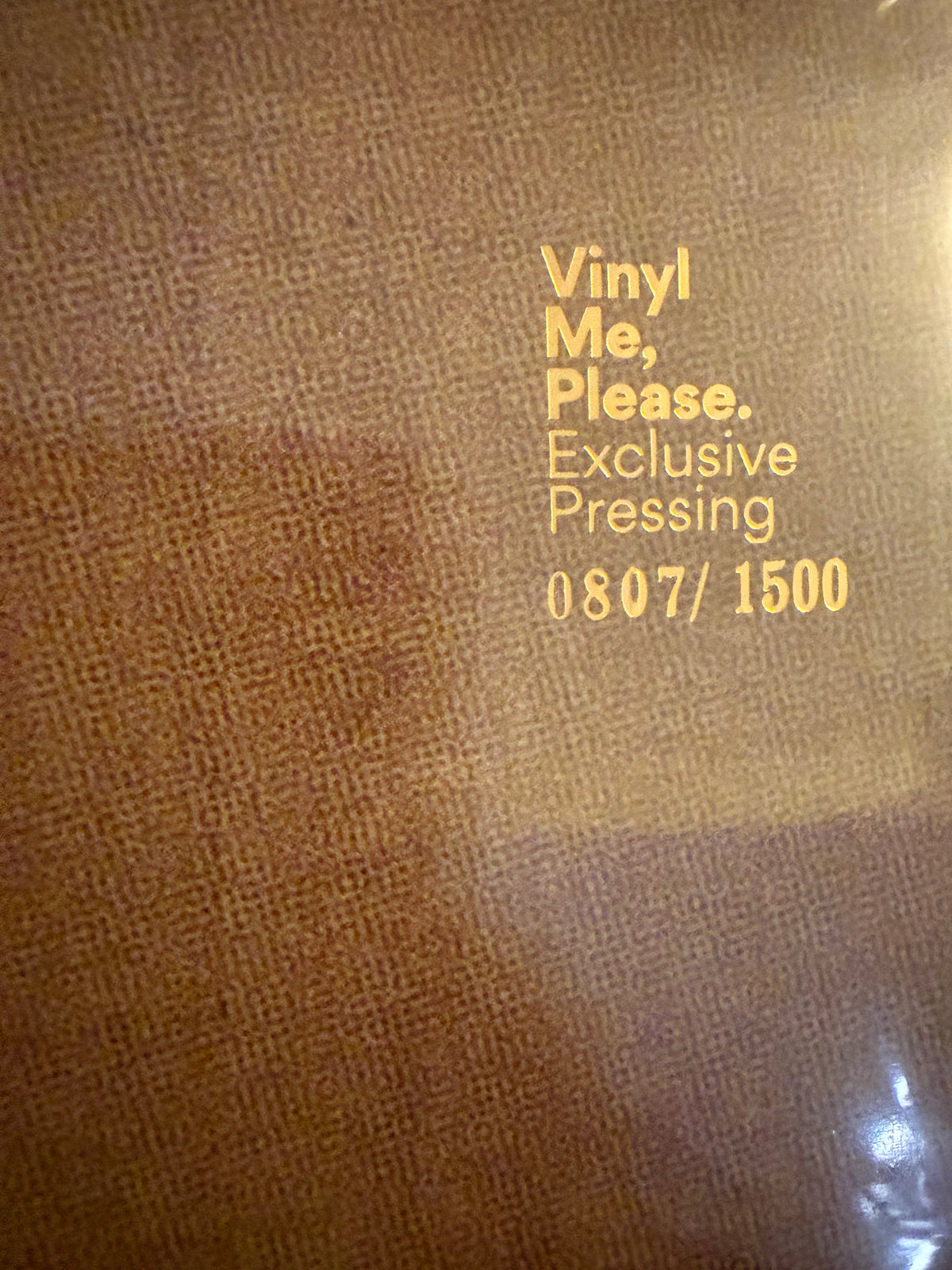 Freddie Gibbs “ALFREDO” Vinyl Me, Please 807/1500
