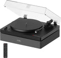 AudioSource Record Player, All-in-one Turntable with 2.1 Channel Built-in Speaker