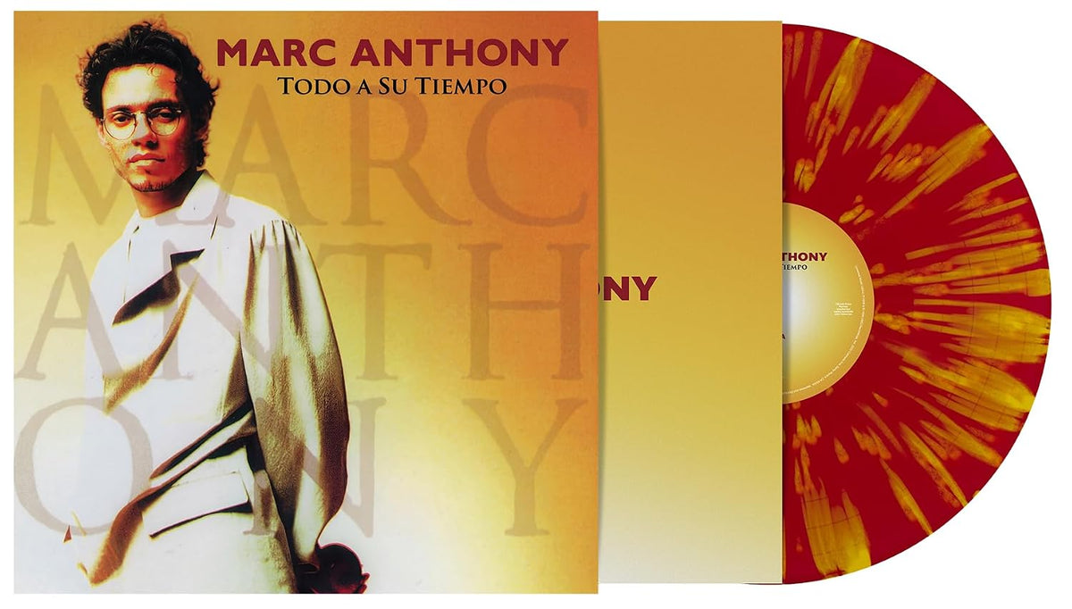MARC ANTHONY "TODO A SU TIEMPO" (RED SUNBURST VINYL) *PRE-ORDER*