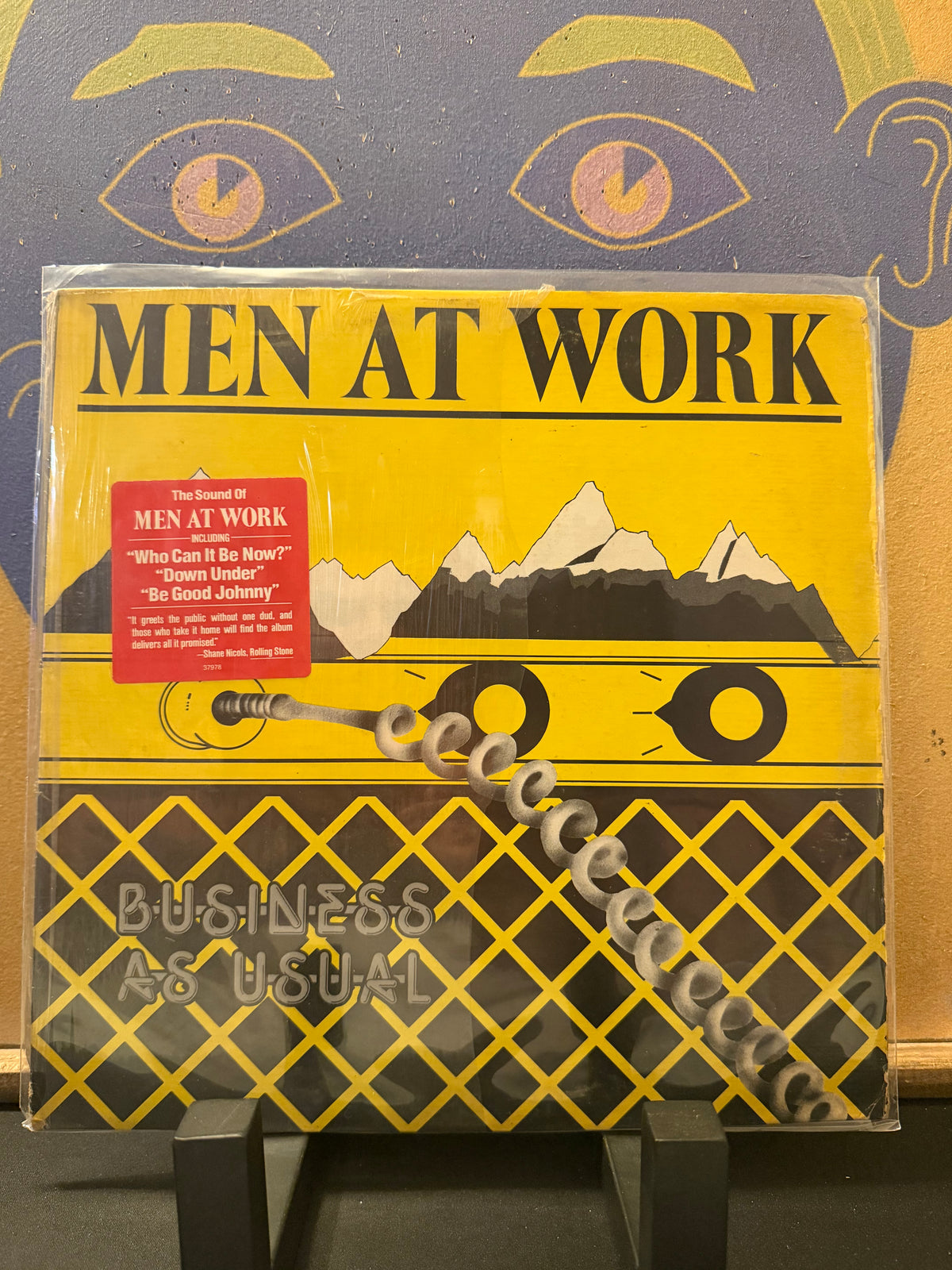 Men at work “Business As Usual” 1981 First press COL-37978