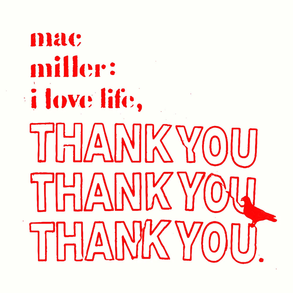 Mac Miller "I Love Life, Thank You" (Clear Vinyl)