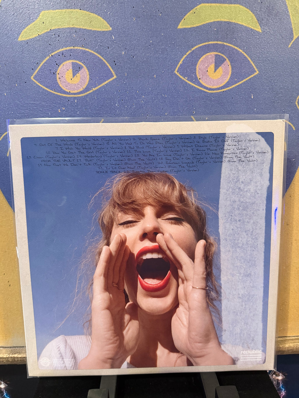 Taylor Swift “1989” Sky Blue vinyl 2LP