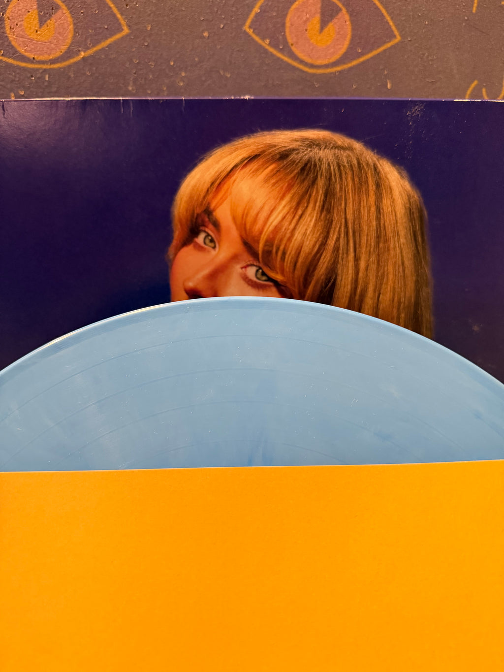 Sabrina Carpenter “Short N’ Sweet” Light Sky blue vinyl LP