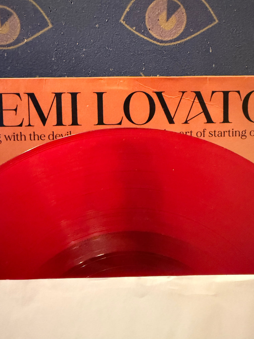 Demi Lovato - Dancing With The Devil The Art Of Starting Over - Red Vinyl