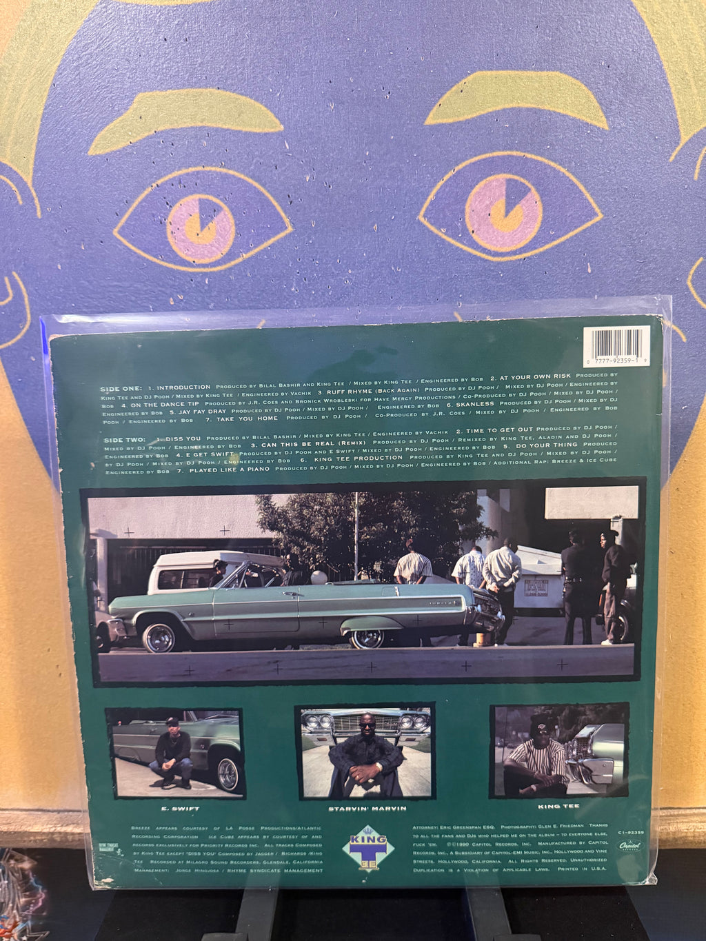 King Tee “At your own risk” LP