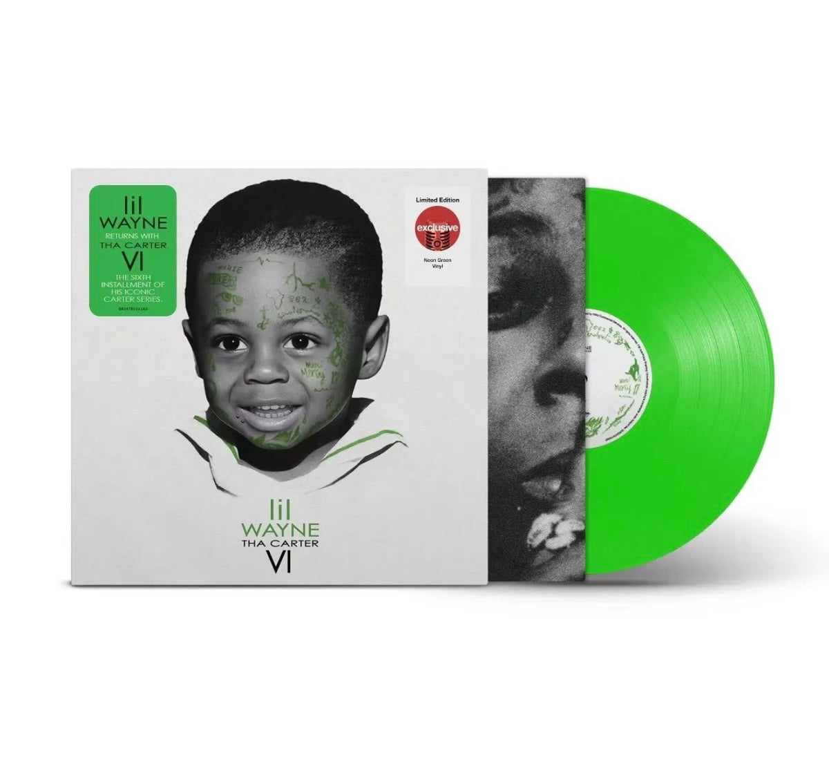 Lil Wayne - "Tha Carter VI" (LP/NEON GREEN) (Target Exclusive)