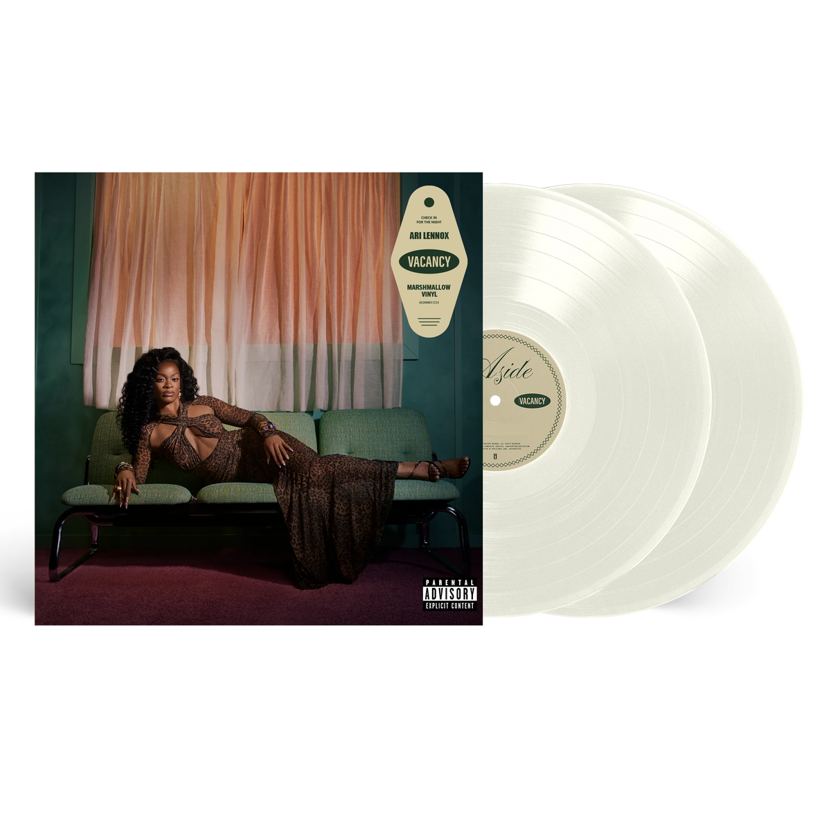 Ari Lennox “VACANCY” Marshmallow vinyl 2LP