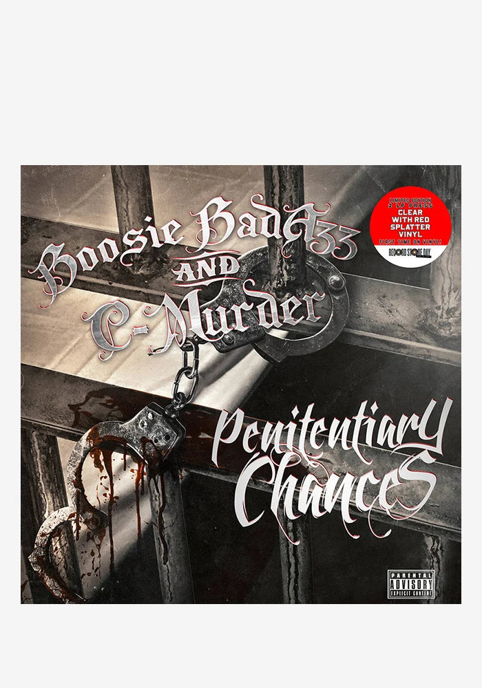 C-MURDER & BOOSIE BADAZZ
Penitentiary Chances 2LP Clear with Red splatter vinyl
