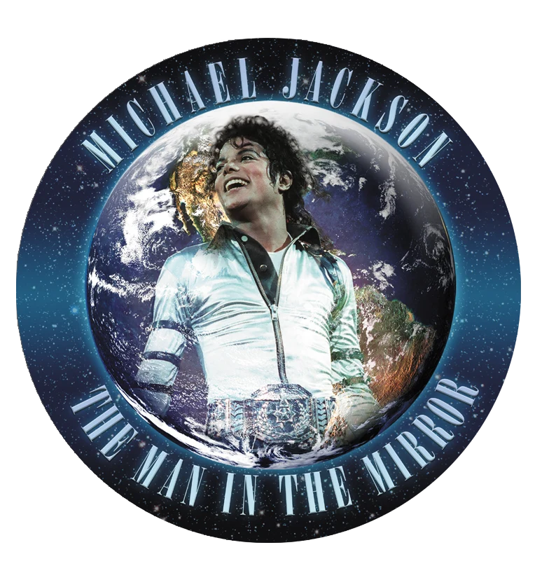 MICHAEL JACKSON "MAN IN THE MIRROR" (ARTBACK COLOUR VINYL)