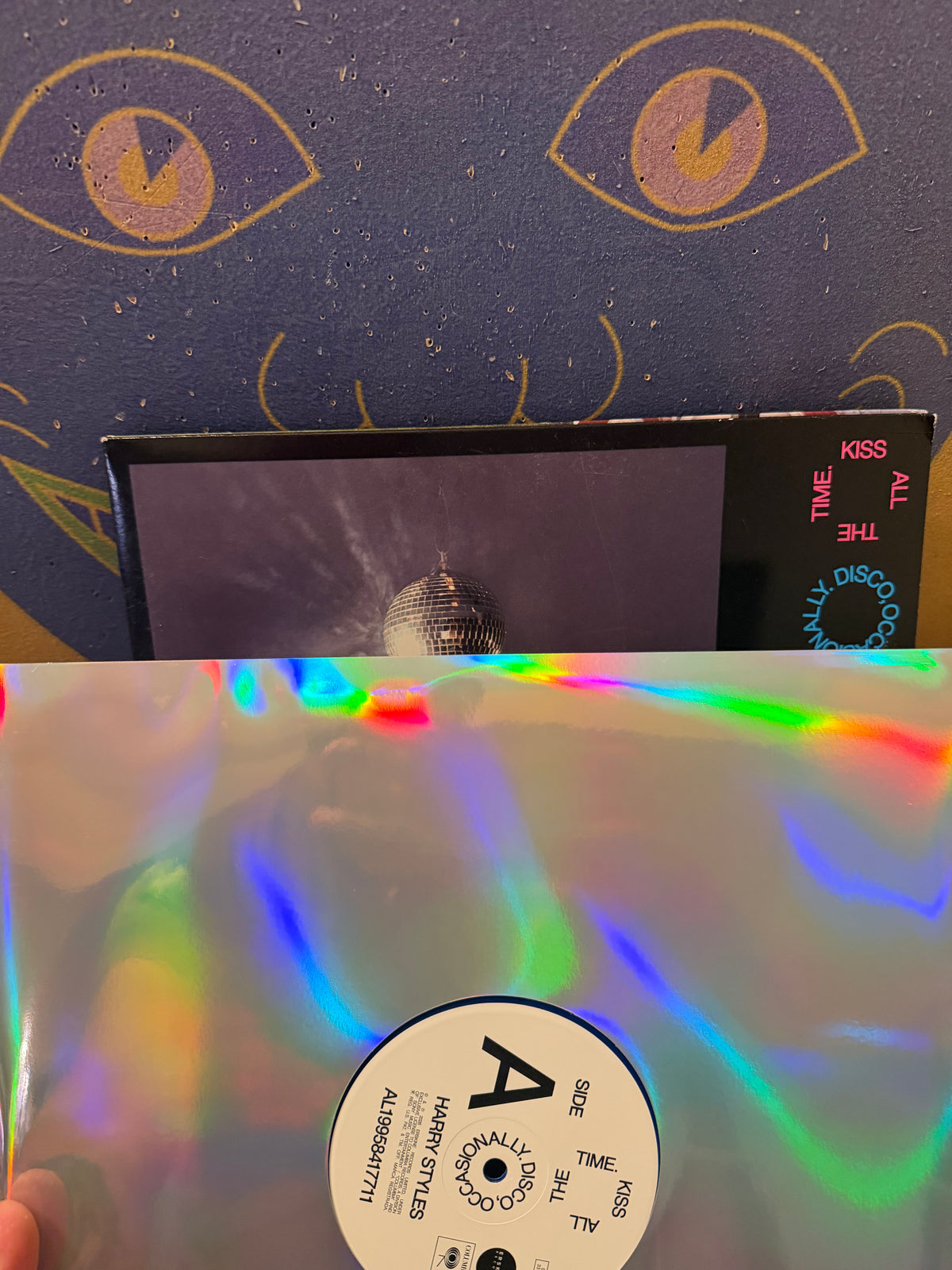 Harry Styles “Kiss All The Time, Disco, Occasionally” Blue Vinyl