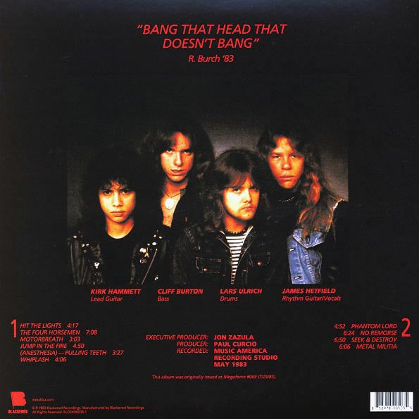 Metallica “Kill’em All”