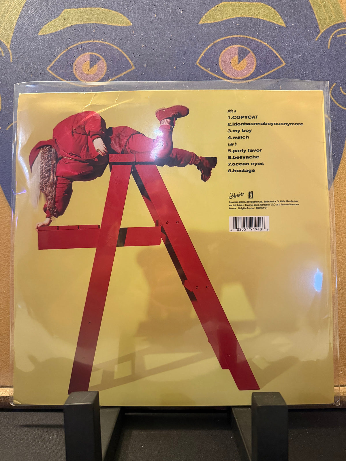 Billie Eilish, Don't Smile At Me , Ltd Edition , Exclusive Red Vinyl