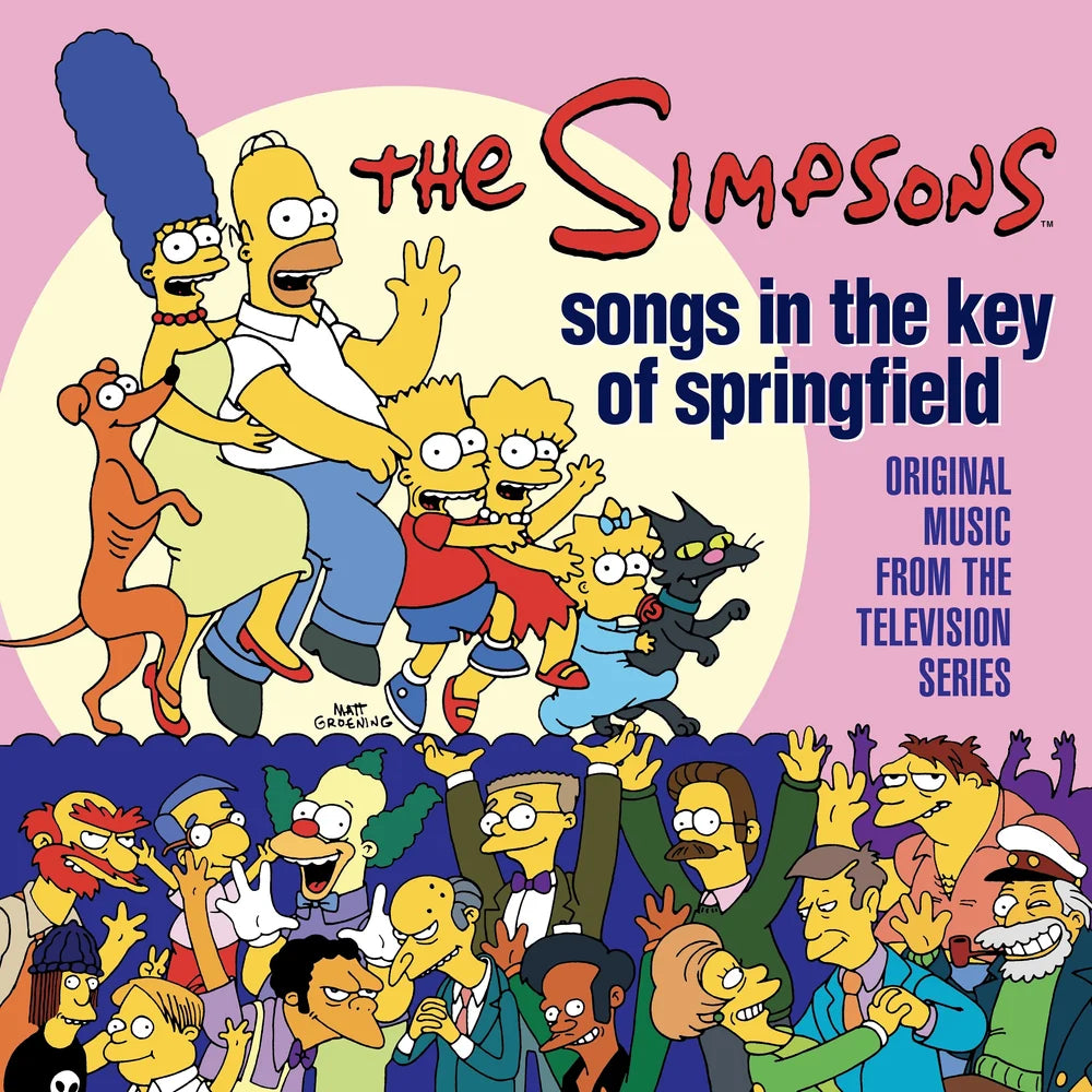 Simpsons "Songs In The Key Of Springfield (Original Music From The Television Series) 2LP