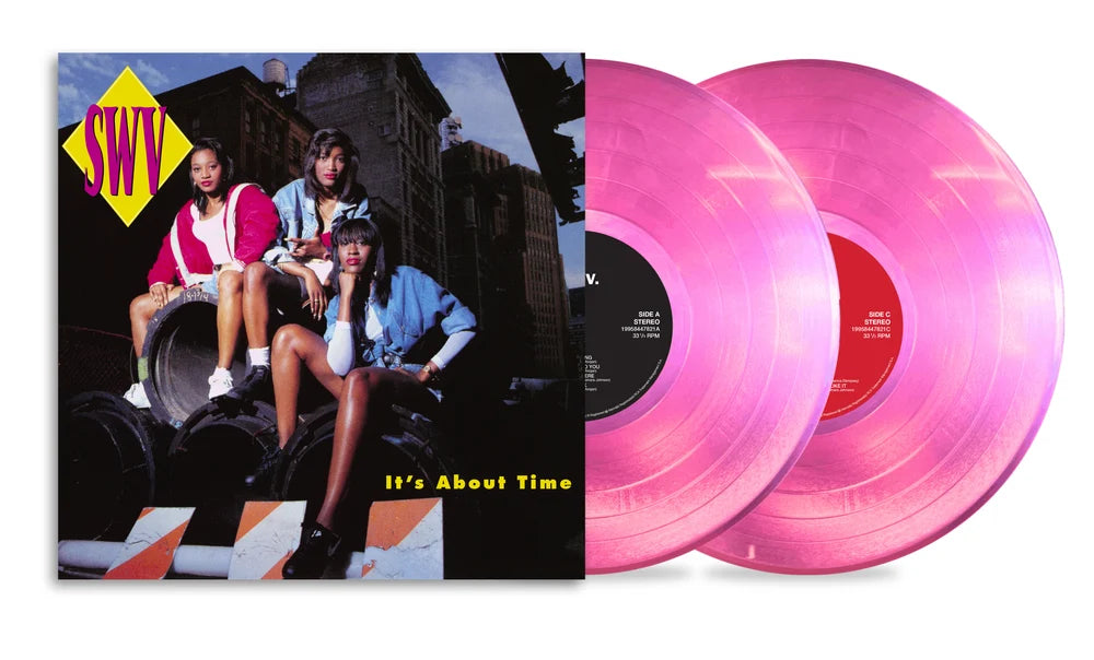 SWV "It’s About Time" (Translucent Pink Colored Vinyl) (2 Lp's)