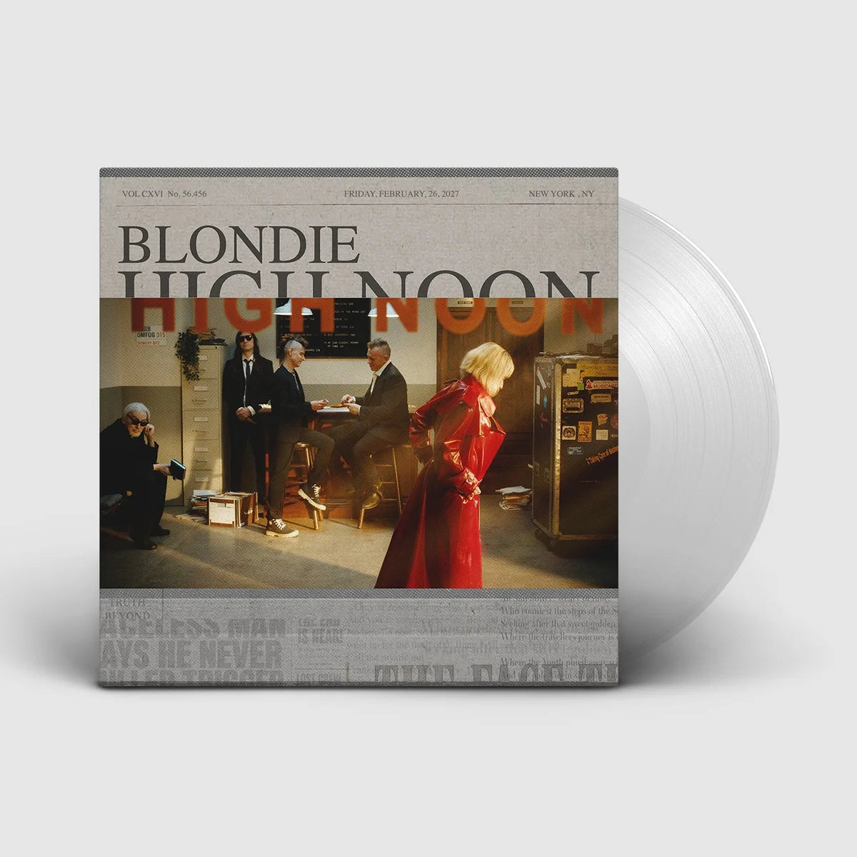 BLONDIE "HIGH NOON" (Limited, Indie Exclusive, Signed Insert) [Clear Vinyl] *PRE-ORDER*