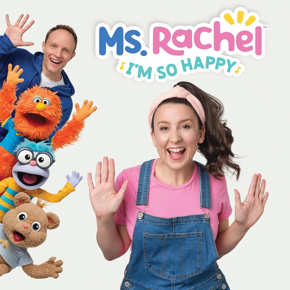 Ms. Rachel “I'm So Happy” (Tradewide Eco Blue Vinyl) LP