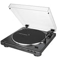 Audio Technica AT-LP60X-BK Fully Automatic Belt-Drive Stereo Turntable, Black