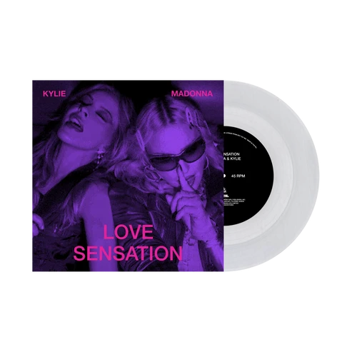Madonna "LOVE SENSATION" (CLEAR VINYL) 7 INCH