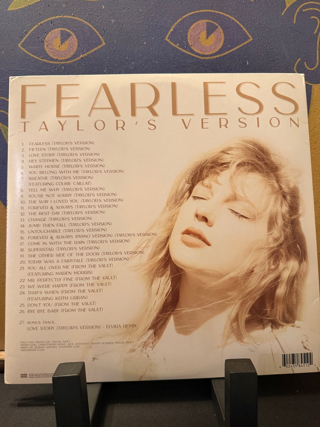 Taylor Swift “Fearless” Gold Vinyl 3LP with bonus track