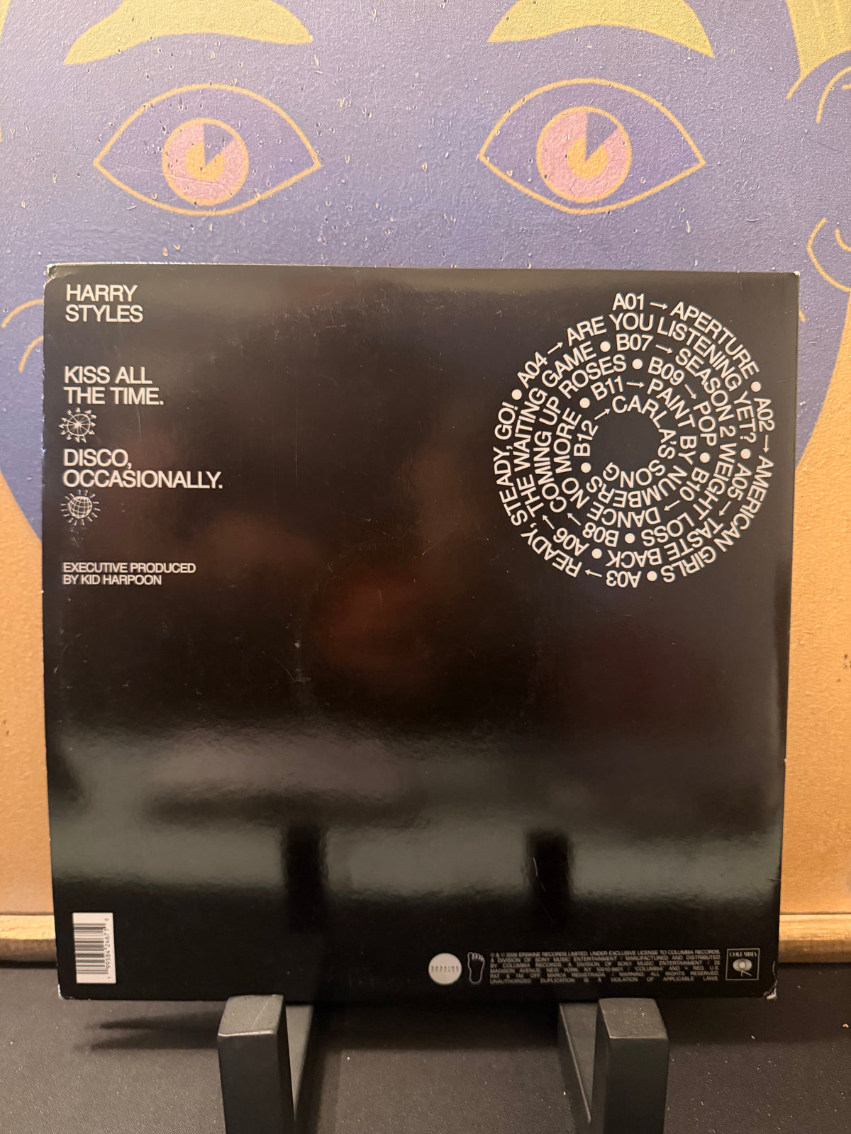 Harry Styles “Kiss All The Time, Disco, Occasionally” Blue Vinyl
