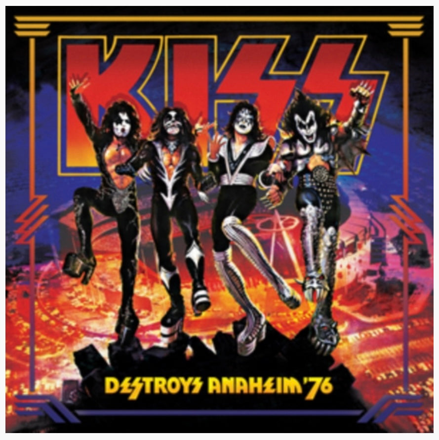 Kiss “KISS DESTROYS ANAHEIM '76 (180G/2LP)”