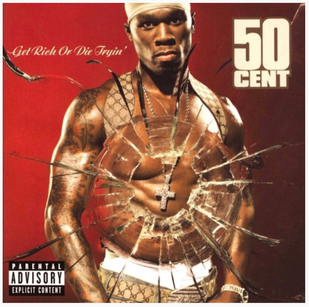 50 Cent “GET RICH OR DIE TRYIN” 2LP
