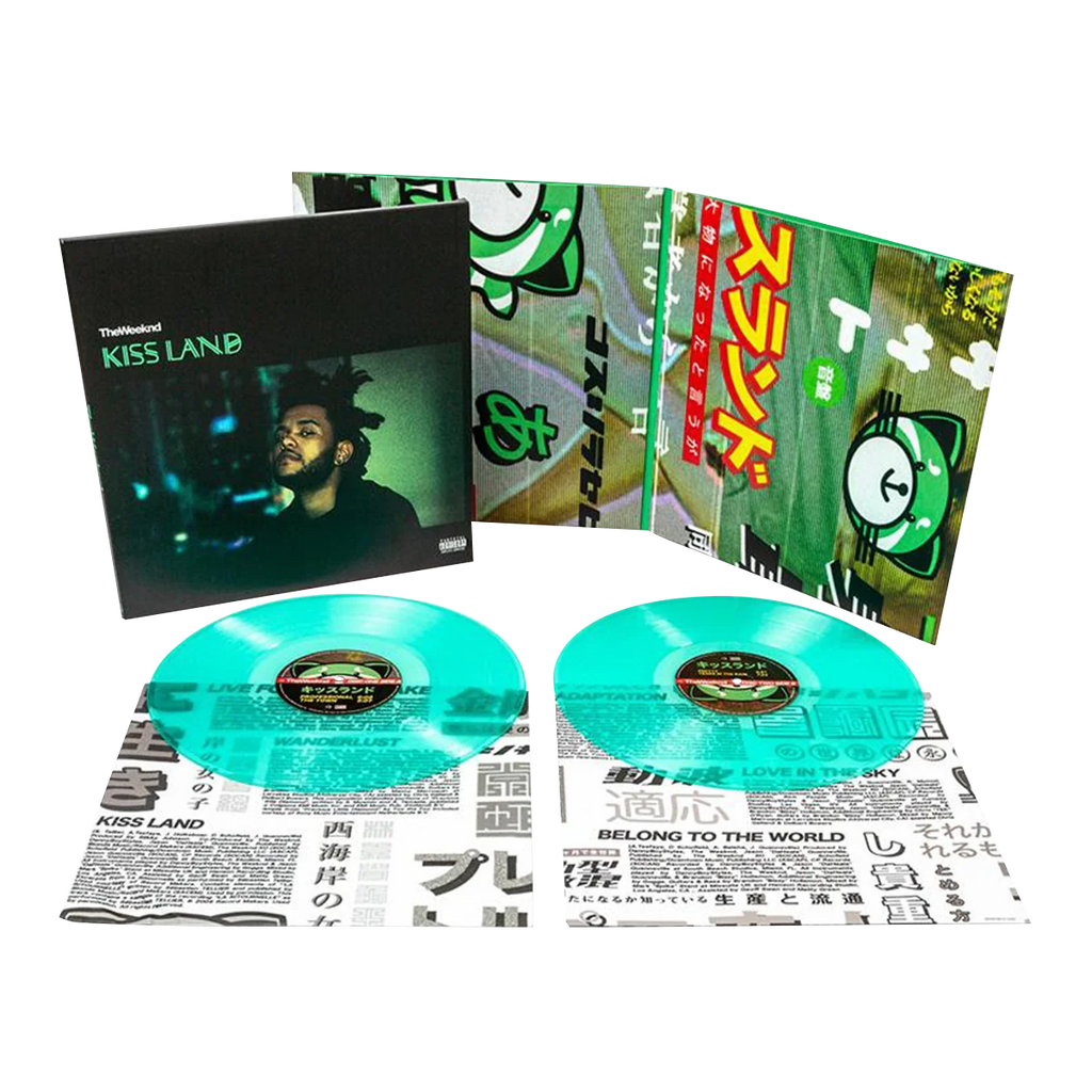 The Weeknd “KISS LAND” (2LP/SEAGLASS VINYL)