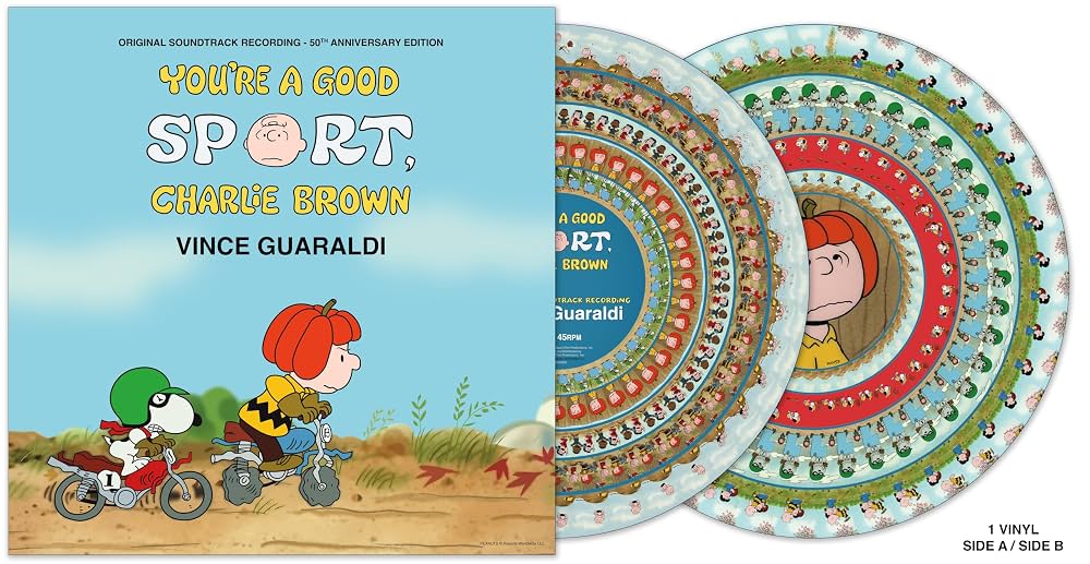 YOU'RE A GOOD SPORT, CHARLIE BROWN (45 RPM/ZOETROPE VINYL)