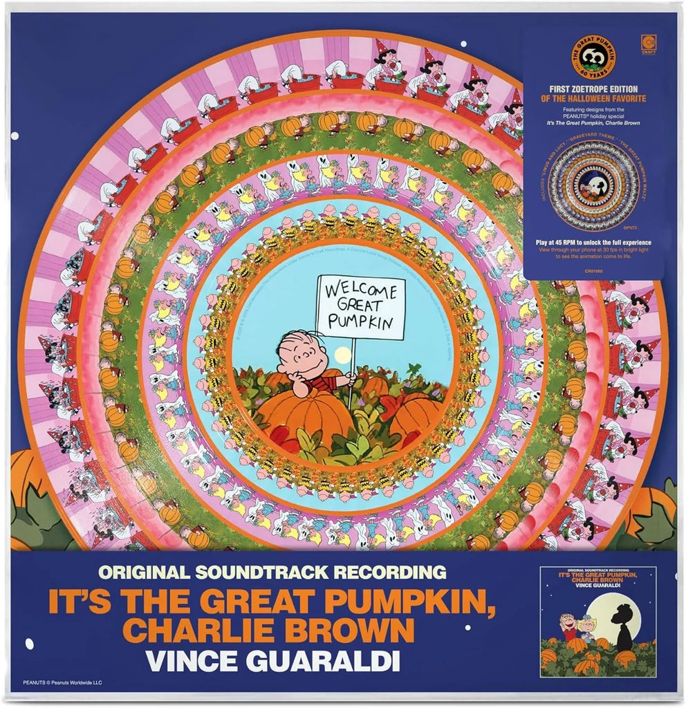 IT'S THE GREAT PUMPKIN, CHARLIE BROWN (OST) (ZOETROPE VINYL/45RPM