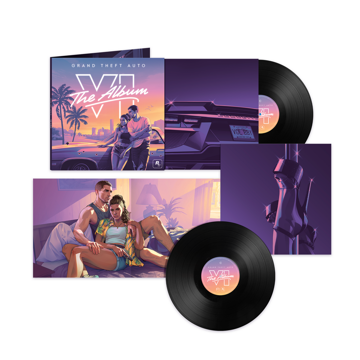 GRAND THEFT AUTO VI: THE ALBUM OST (2LP/POSTER) *PRE-ORDER*