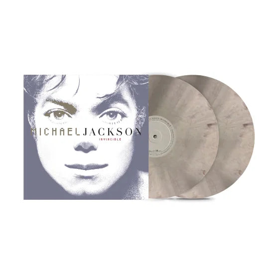 Michael Jackson “Invincible” Stone Grey Marbled Vinyl Edition (2LP) *PRE-ORDER*