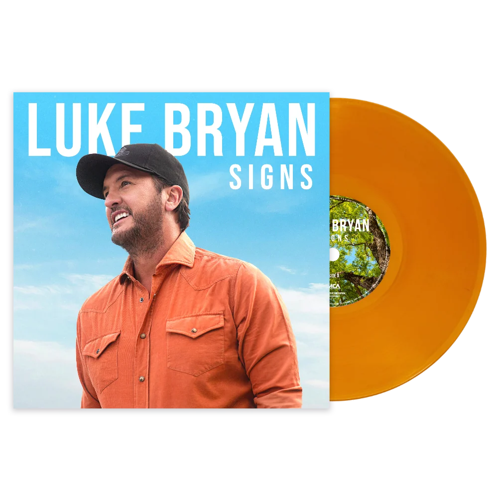 Luke Bryan “SIGNS” (HUNT ORANGE VINYL)