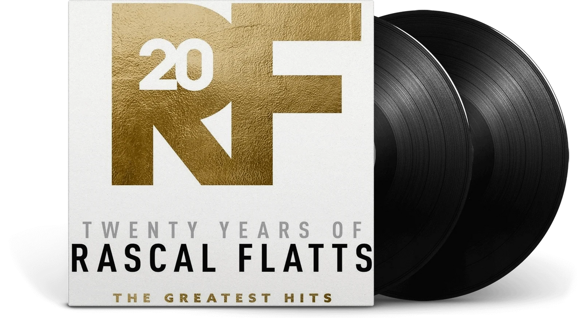 RASCAL FLATTS “TWENTY YEARS OF RASCAL FLATTS-THE GREATEST HITS” (2LP)